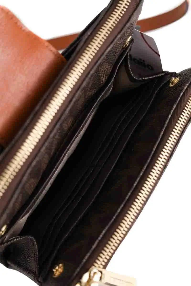 Sac à bandoulière Michael Kors Marron en Synthétique