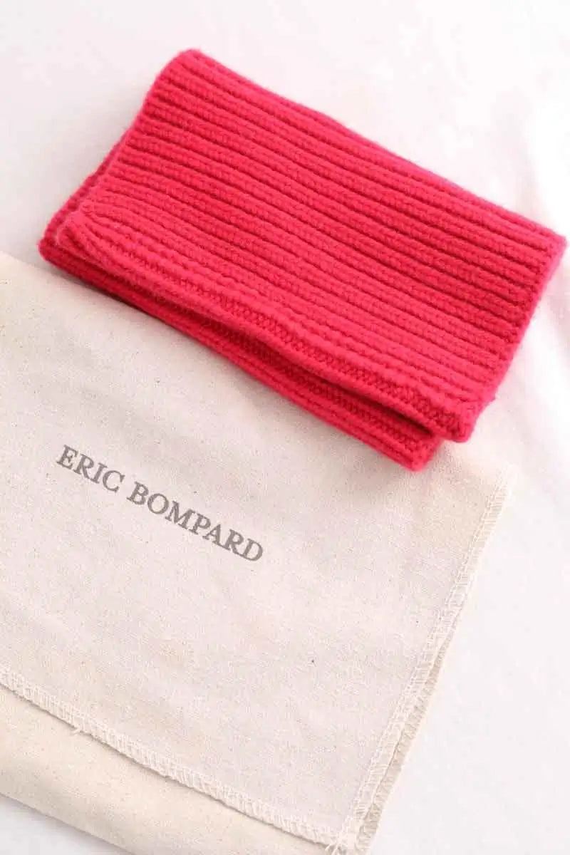 Tour de cou Eric Bompard Rose en Cachemire