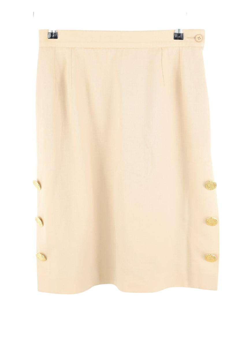 Jupe Saint Laurent  Beige