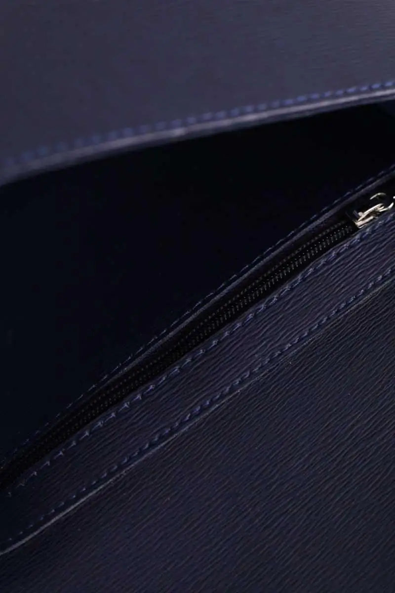 Sac à bandoulière Longchamp Marine en Cuir