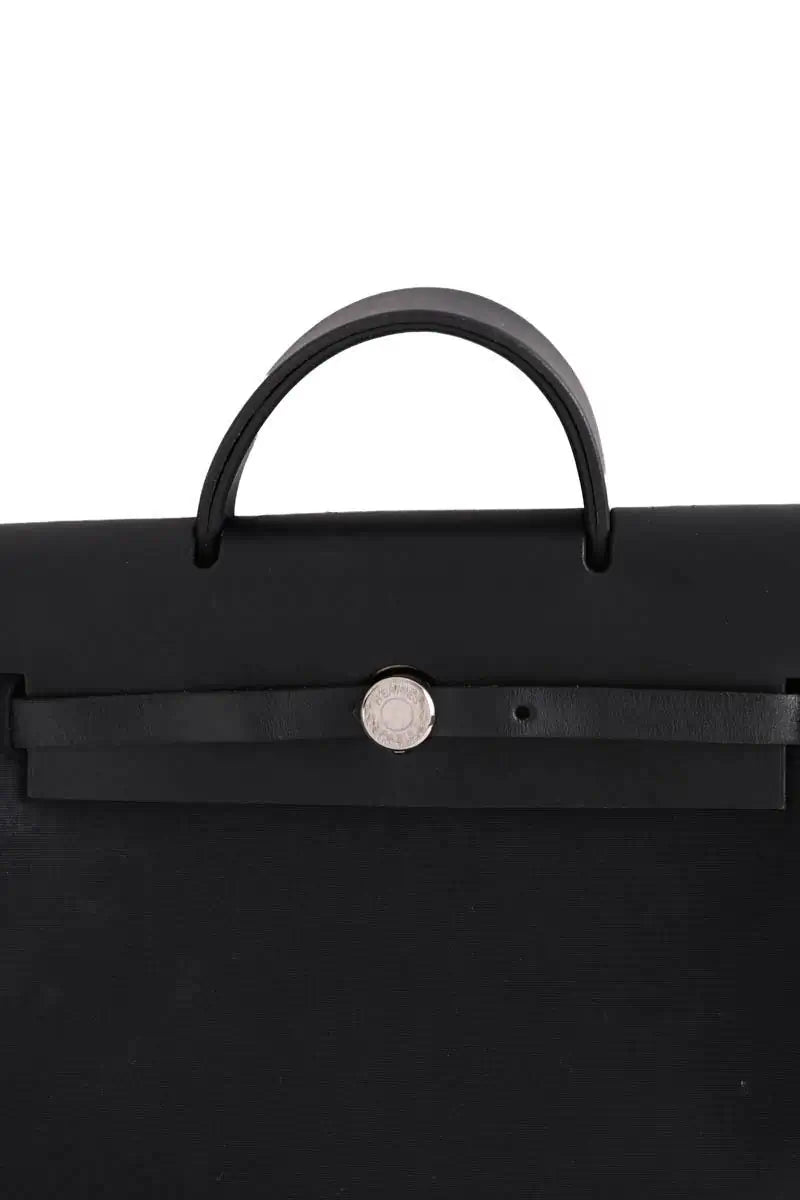 Sac à main Hermès Herbag Noir en Cuir