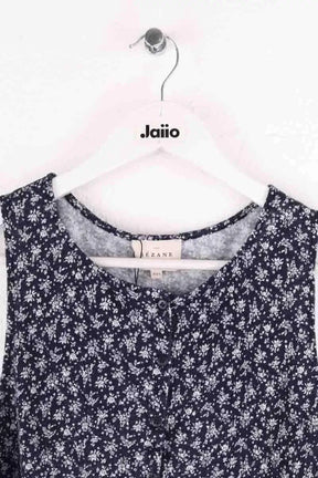 Top sans manche Sézane Marine en Coton