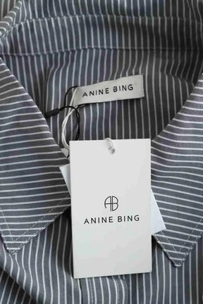 Chemise Anine Bing Gris en Coton