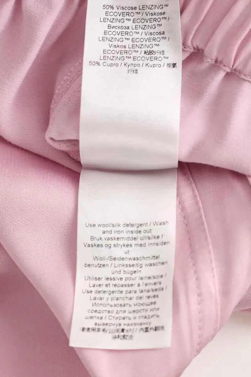 Pantalon Ganni Rose en Viscose