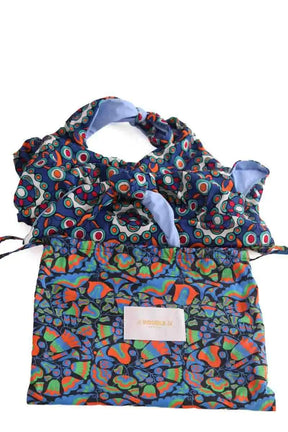Maillot de bain Double Je Bleu en Synthétique