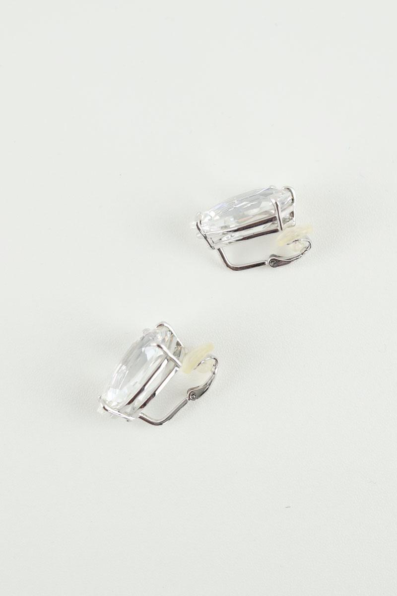 Boucles d'oreilles Swarovski  Blanc