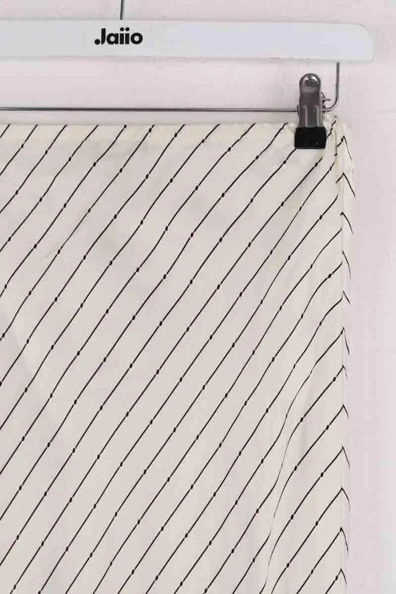 Jupe Tommy Hilfiger Ecru en Synthétique