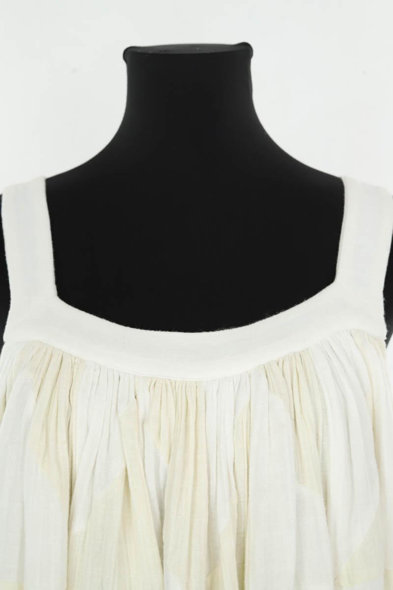 Mi-longueur Anaak  Blanc