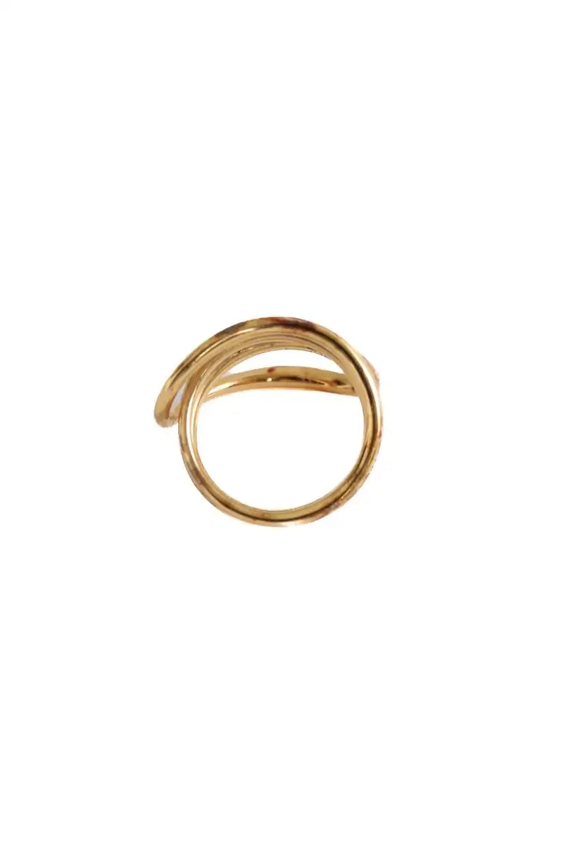 Bague Charlotte Chesnais Petite round trip Doré en Argent