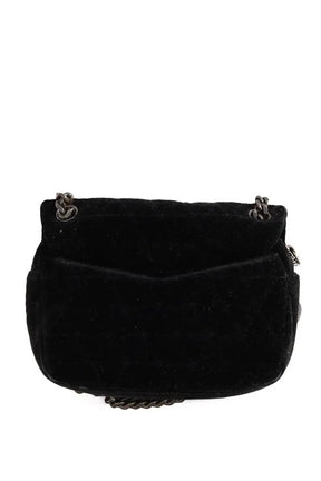Sac à bandoulière The Kooples Noir en Velours