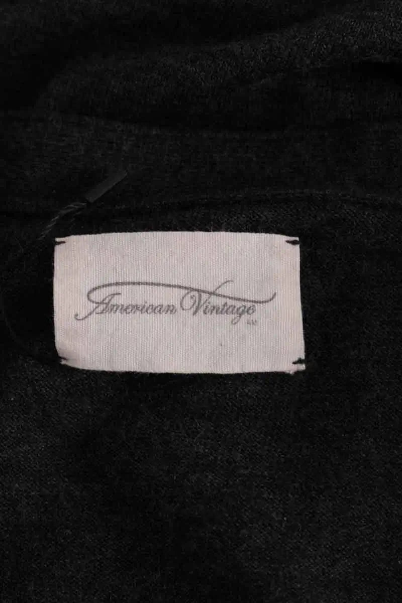 Pull American Vintage Anthracite en Laine