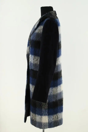 Manteau Sandro Bleu en Laine