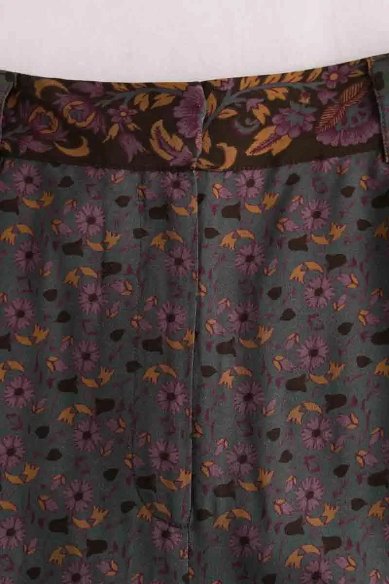 Pantalon droit Ba&Sh Multicolore en Viscose