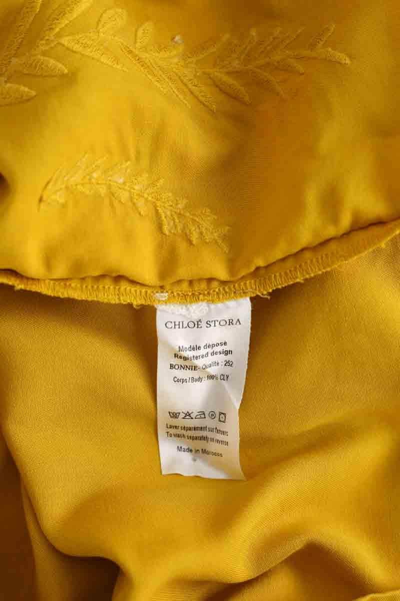 Blouse Chloé Stora  Jaune