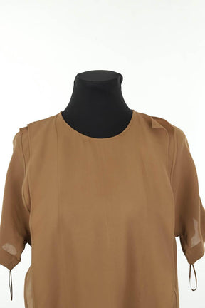 Mi-longueur Stella McCartney  Marron