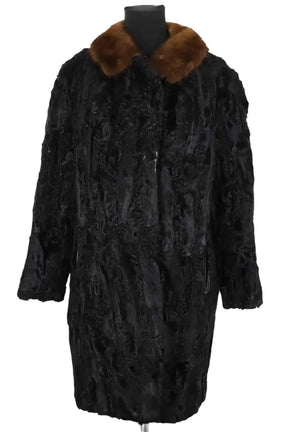 Manteau en astrakhan Other Brand  Noir