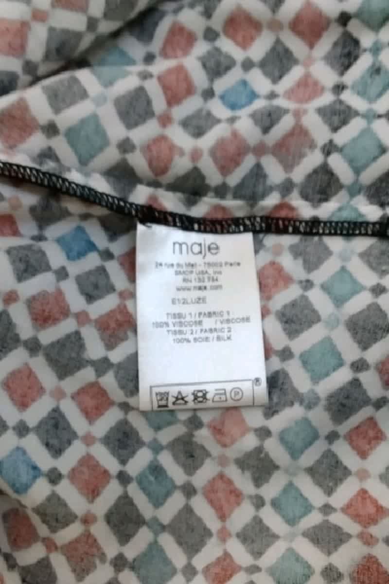T-shirts Maje  Multicolore