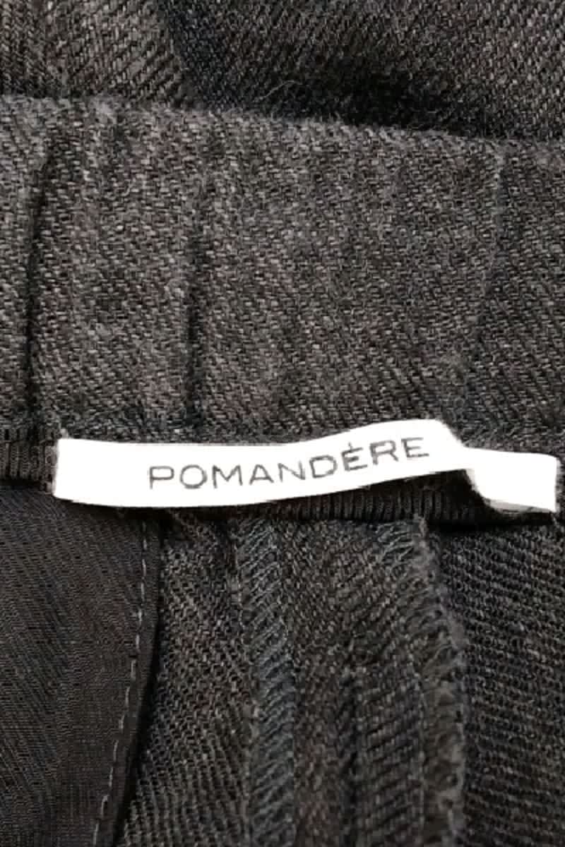 Pantalon droit Pomandère  Gris