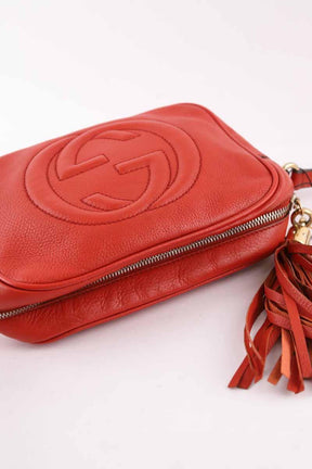 Sacs à bandoulière Gucci Soho Rouge