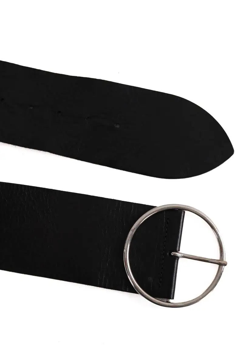 Ceinture en cuir Iro Noir en Cuir