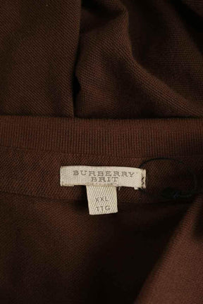 Polo Burberry Marron en Coton