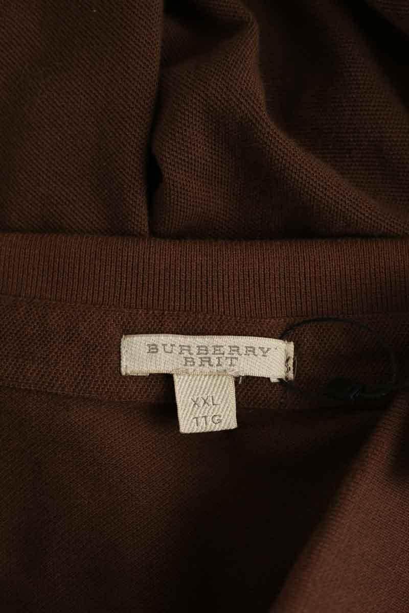 Polo Burberry Marron en Coton