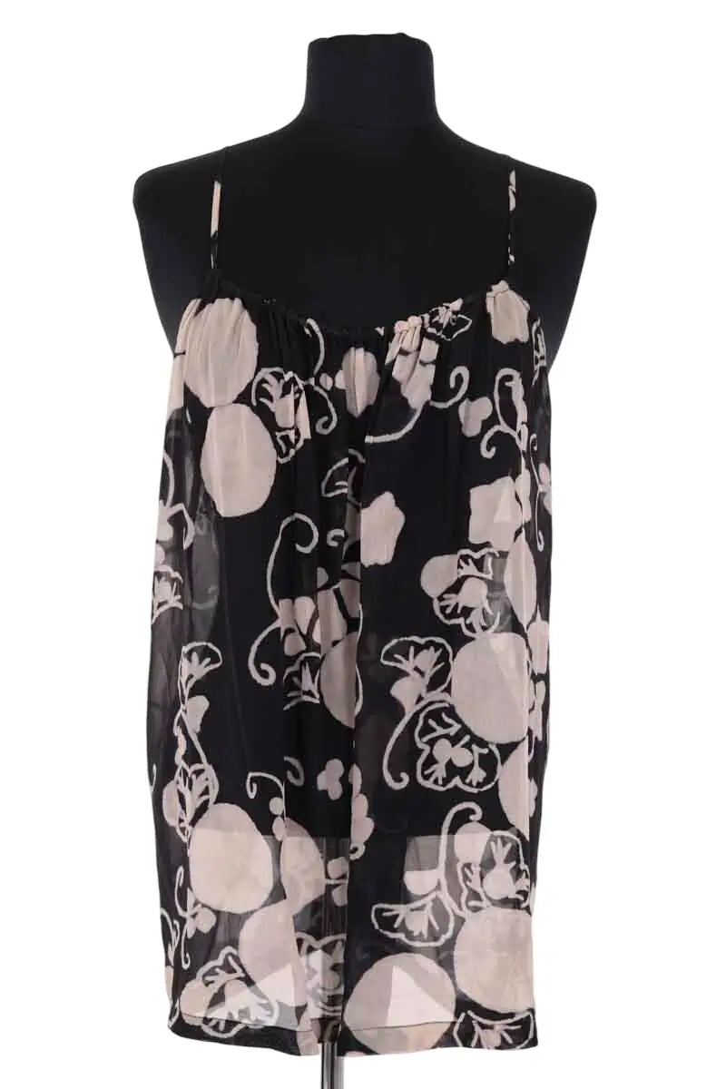 Blouse Dries Van Noten Beige en Soie, taille S - Seconde Main