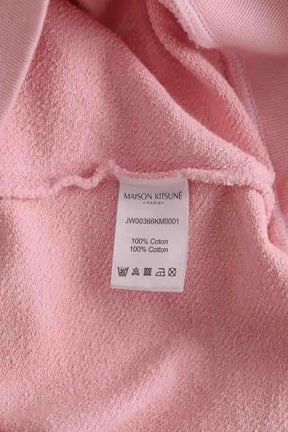 Sweatshirt Kitsuné Rose en Coton