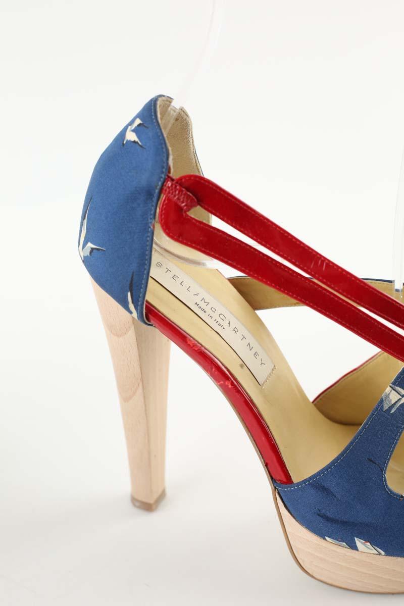 Talons Stella McCartney  Bleu