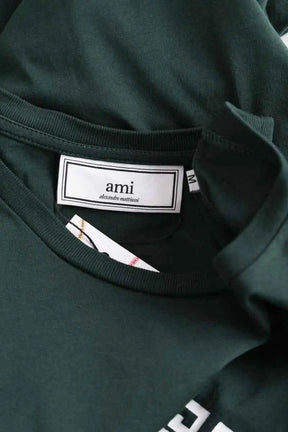 T-shirt Ami Vert en Coton