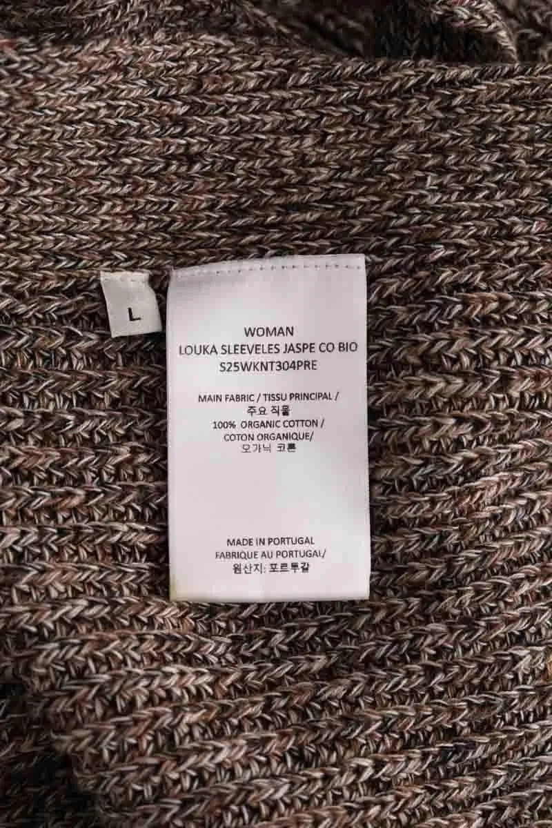 Pull Officine Générale Marron en Coton