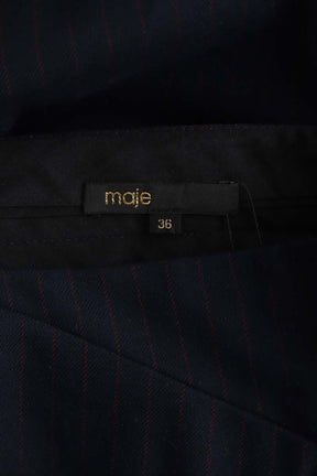 Mi-longueur Maje  Bleu