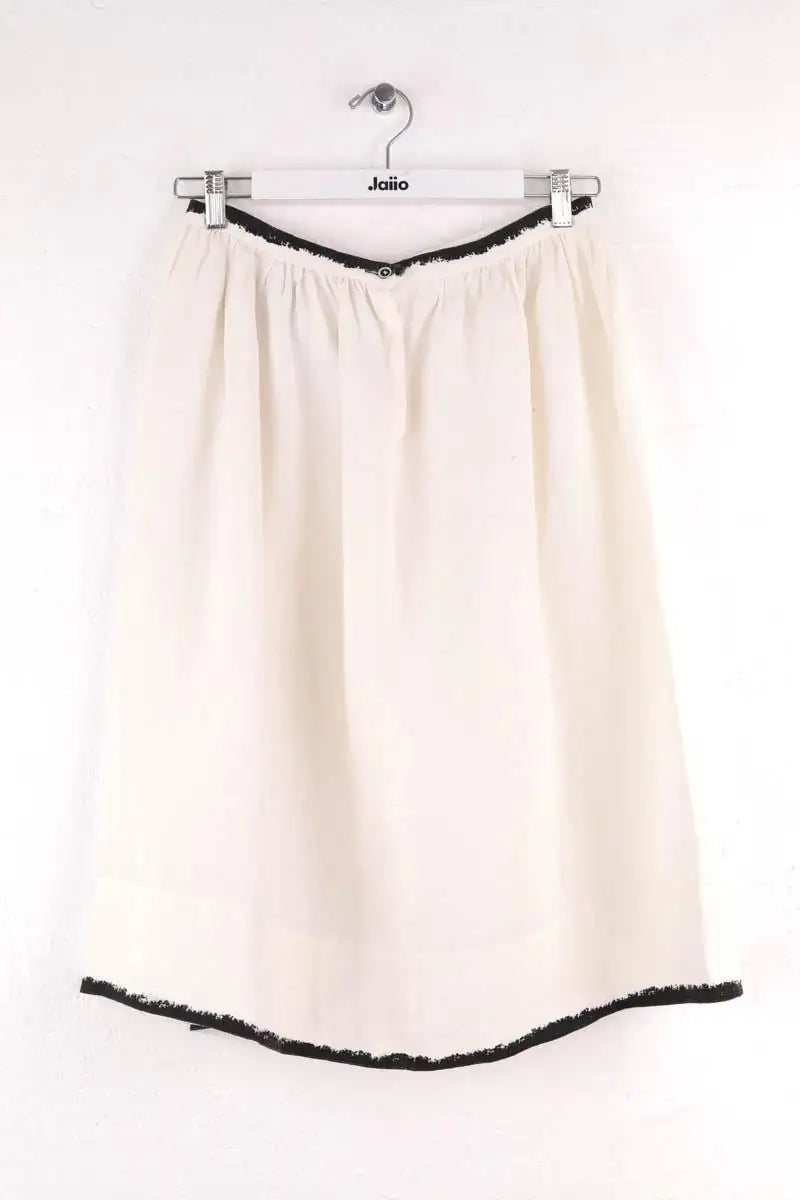 Jupe Max Mara Blanc en Lin
