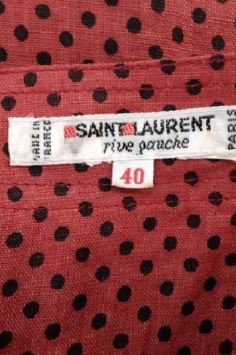 T-shirt Saint Laurent  Rouge