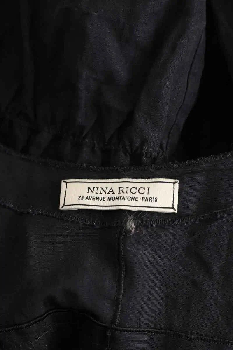 Top sans manche Nina Ricci  Noir