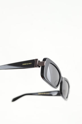 Lunettes de soleil Salvatore Ferragamo  Noir