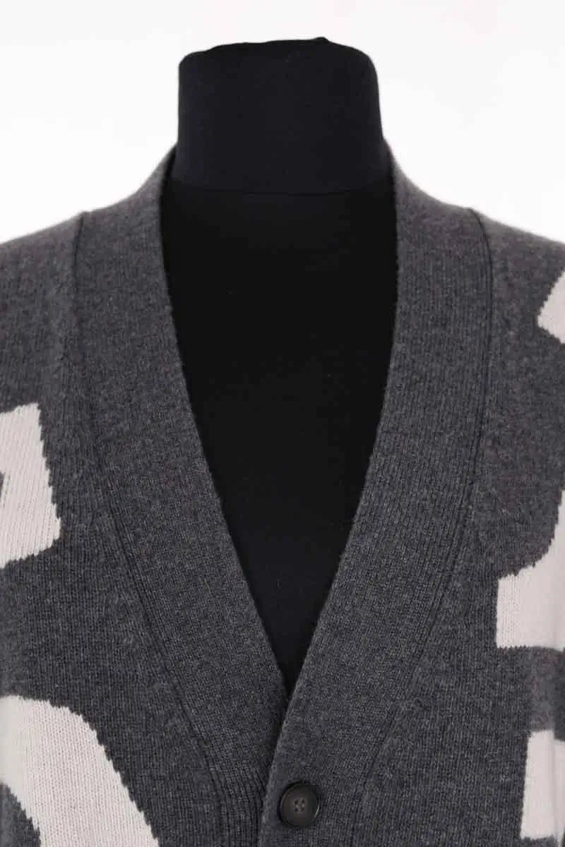 Cardigan Officine Générale Gris en Laine