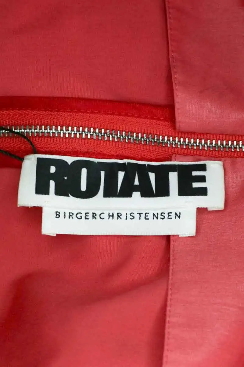 Blouse Rotate Rouge en Synthétique