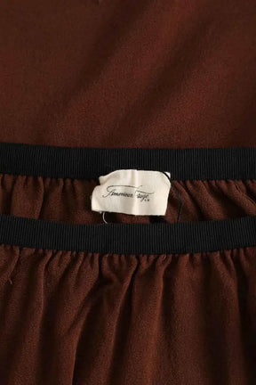 Mini jupe American Vintage  Marron