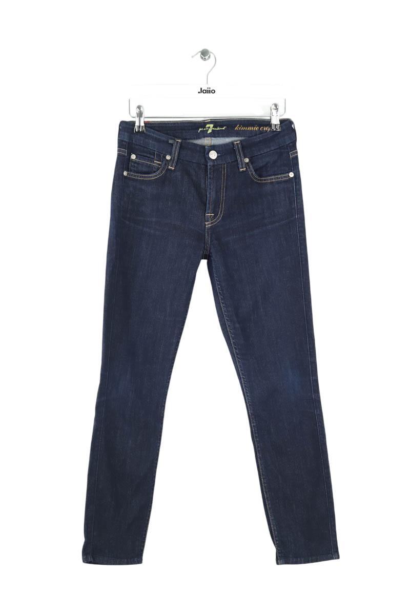 Slim 7 For All Mankind  Bleu