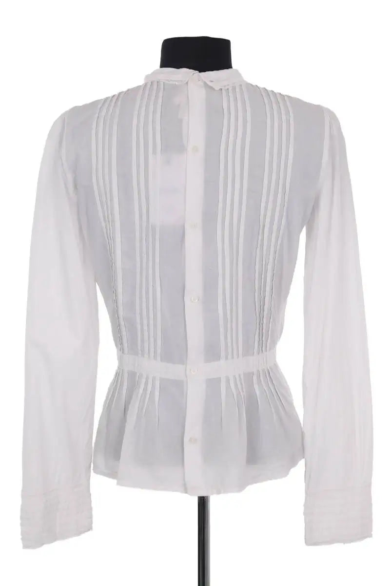 Blouse Bonpoint Blanc en Coton