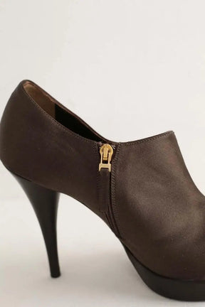 Boots Fendi  Marron