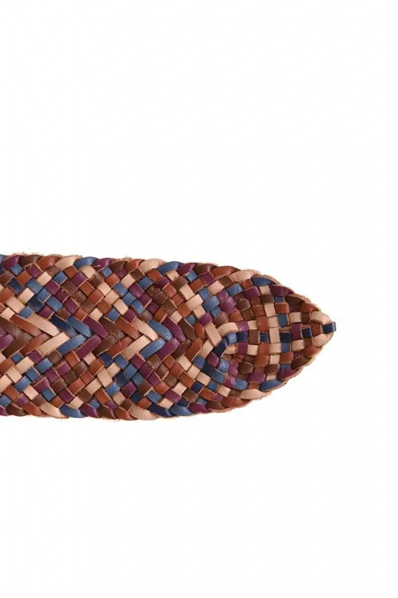 Ceinture Sessun Multicolore en Cuir