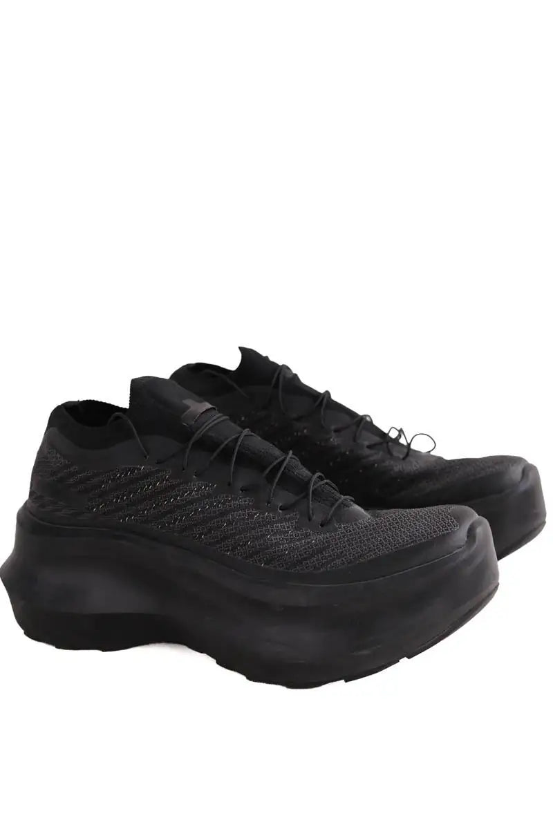 Baskets Salomon Noir en Tissu
