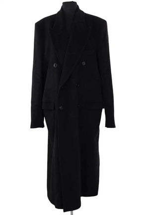 Manteau Isabel Marant Noir en Laine, taille M - Seconde Main
