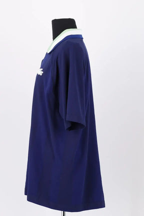Polo Lacoste Bleu en Synthétique