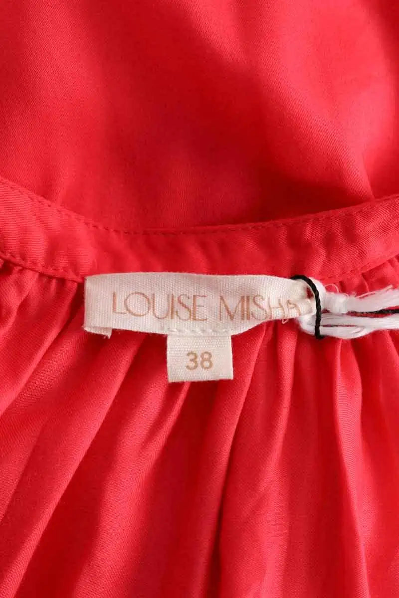 Blouse Louise Misha Rouge en Viscose