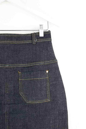 Mini jupe Carven Marine en Coton