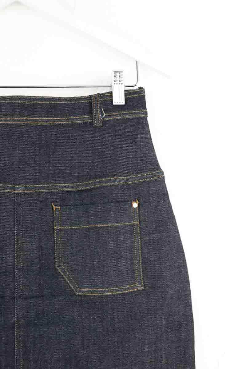 Mini jupe Carven Marine en Coton