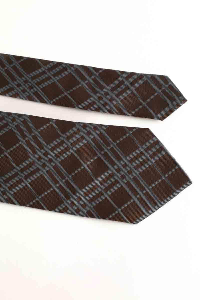Cravate Burberry  Marron